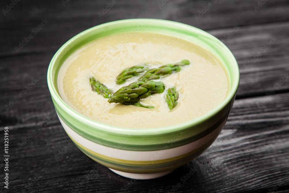 Asparagus cream soup Asparagus cream soup