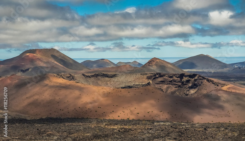 Landscape of the Timanfaya National Park