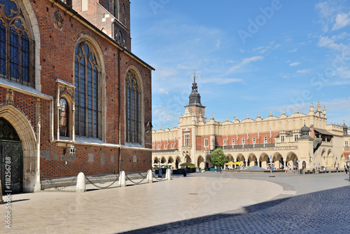  Old Town square in Krakow, Poland