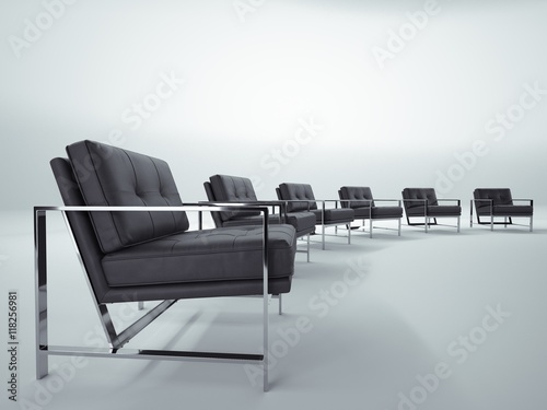 Conference room. Conversation and discussion