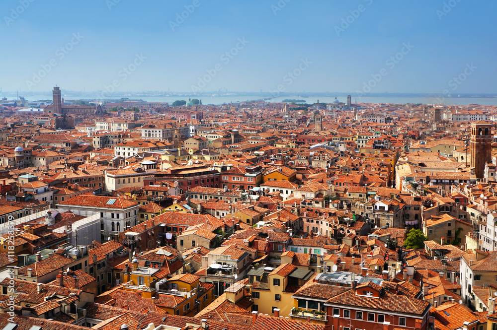 Italy. Venice.  Top view