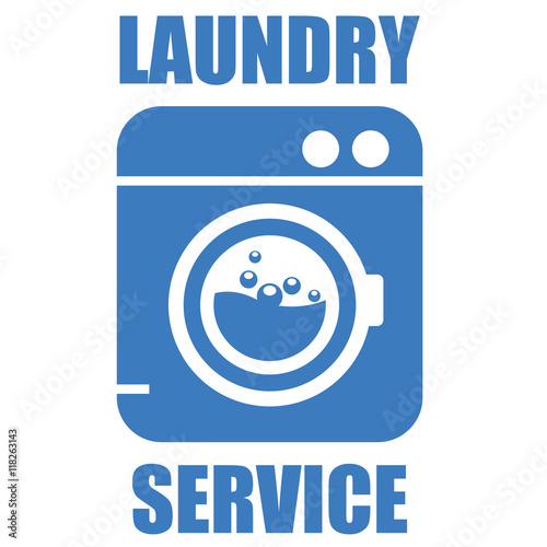 Laundry (washhouse) service simple icon