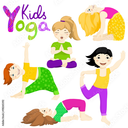 Yoga kids set 2