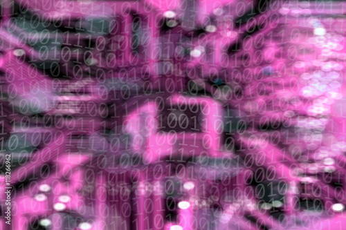 Картината върху платно internet background