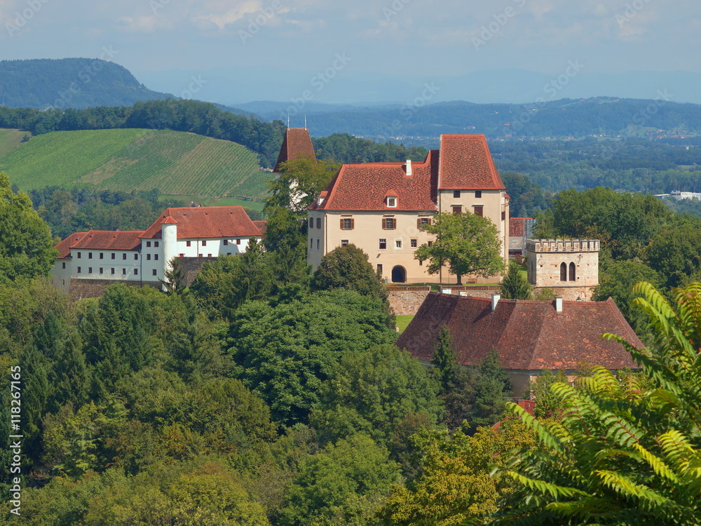 Schloss Seggau bei Leibnitz / Steiermark / Österreich