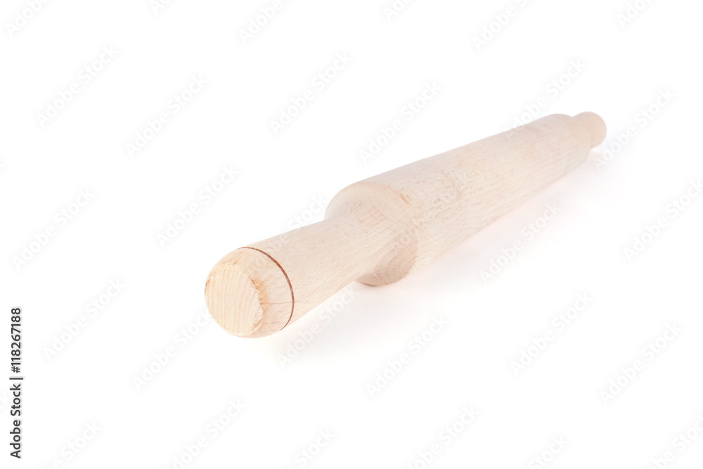 Wooden rolling-pin for dough Wooden rolling-pin for dough