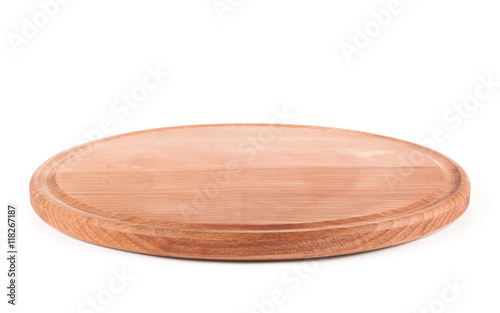 Round wooden board