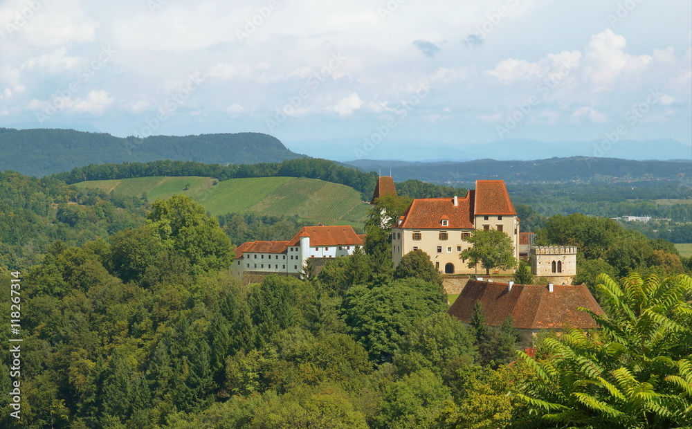 Schloss Seggau bei Leibnitz / Steiermark / Österreich