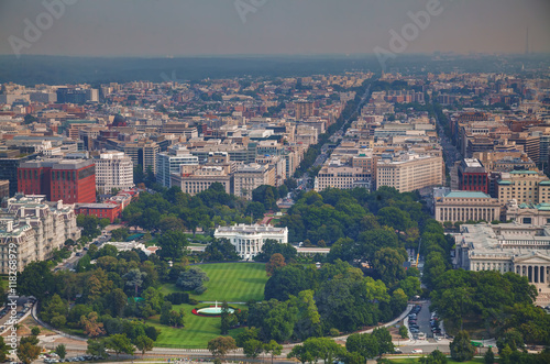 Obraz na płótnie Washington, DC cityscape w salonie