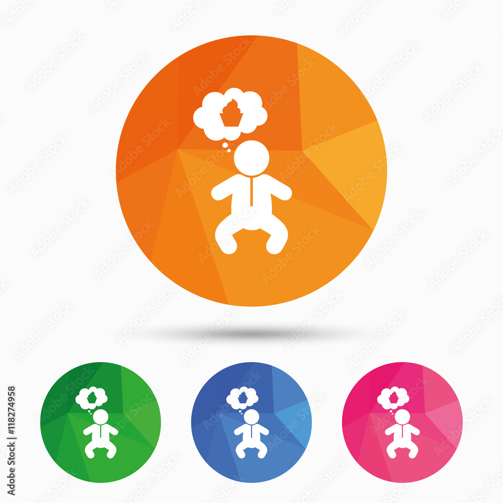 Baby infant sign icon. Toddler boy symbol. Baby infant sign icon. Toddler boy symbol.