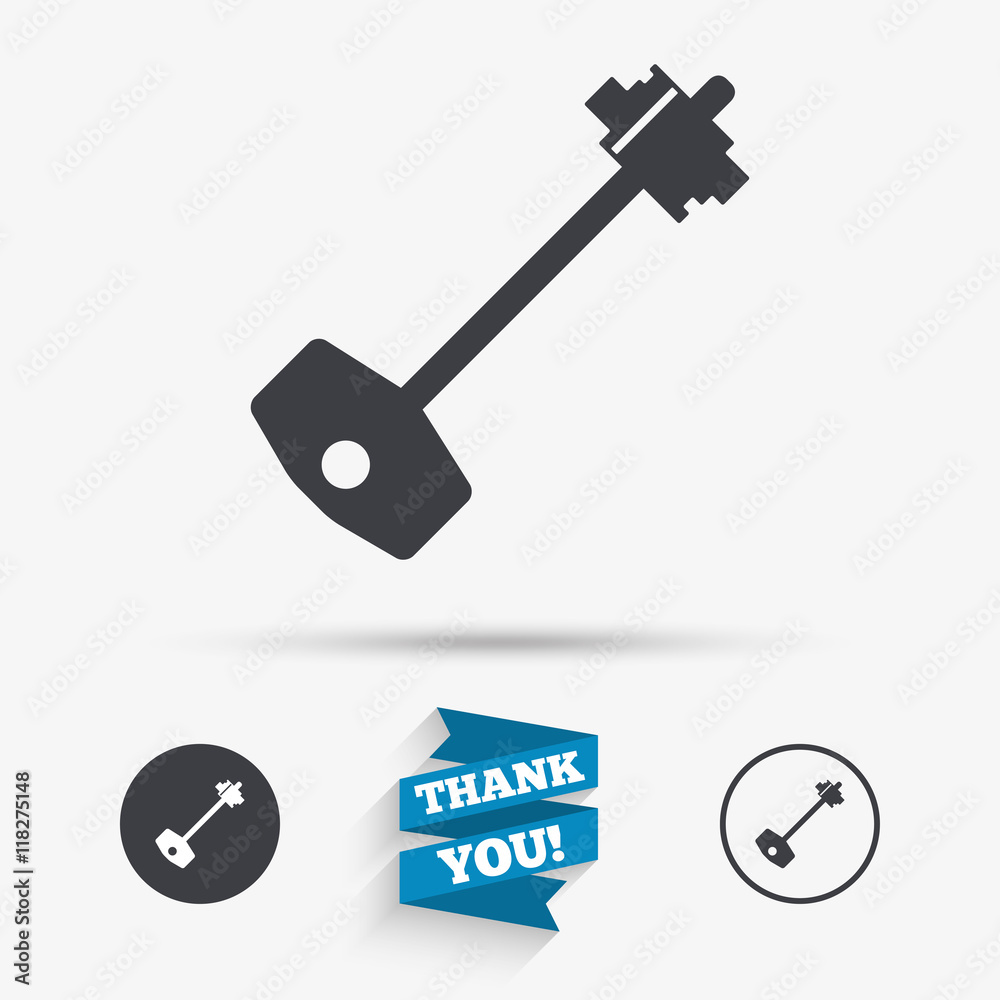Key sign icon. Unlock tool symbol. Key sign icon. Unlock tool symbol.