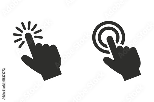 Touch - vector icon. photo
