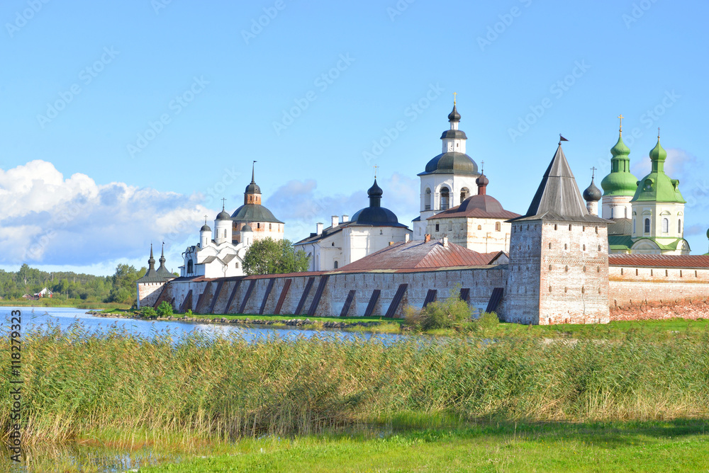 Kirillo-Belozersky monastery by day.