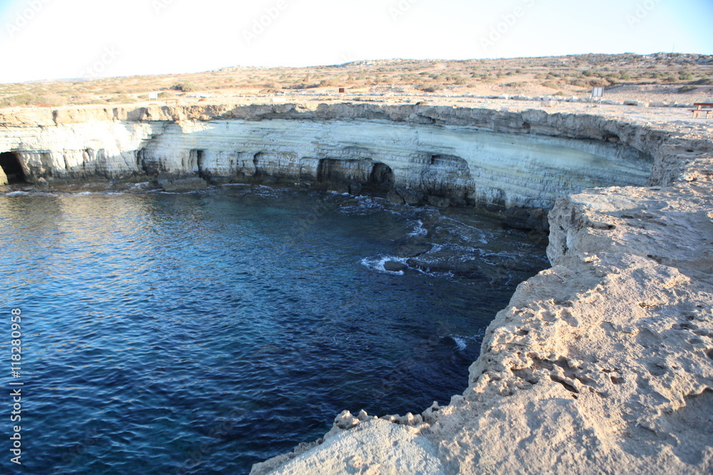 Cap Greco sea caves