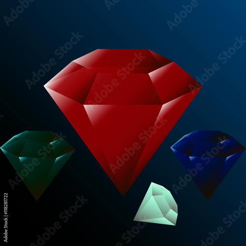Драгоценные камни, diamand .