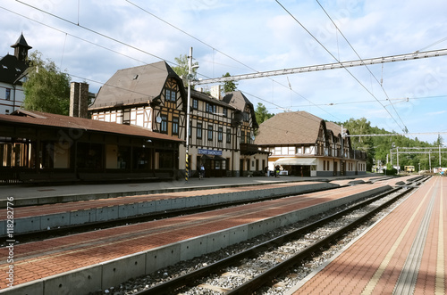Mountains railway station.
