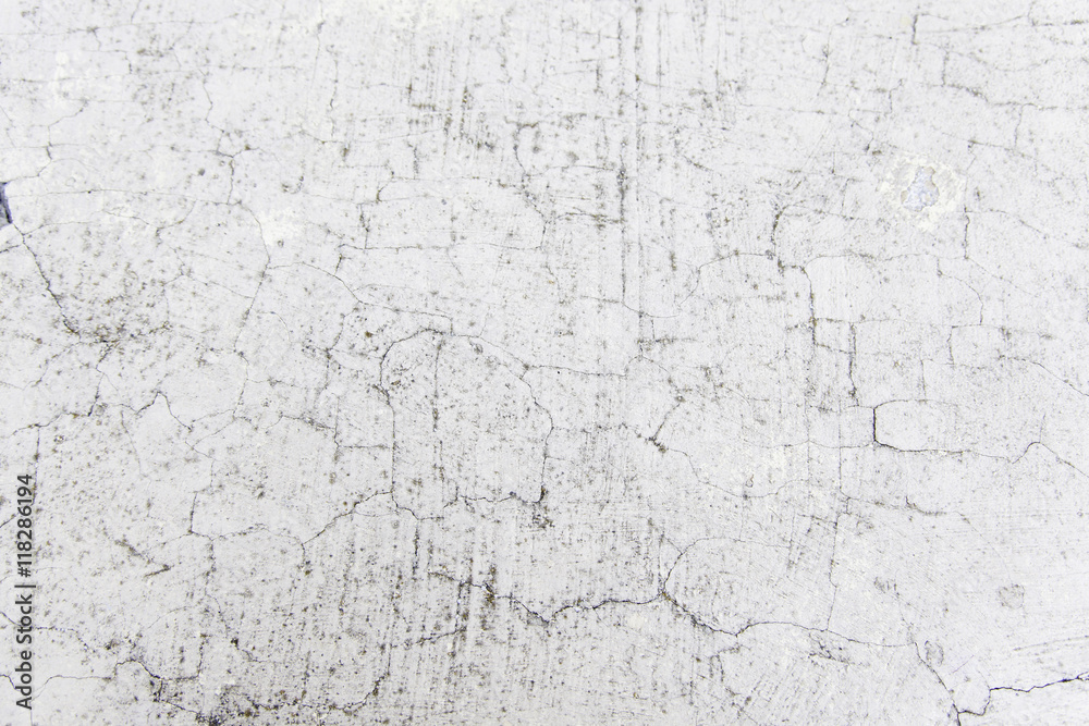 Cracked concrete wall Cracked concrete wall
