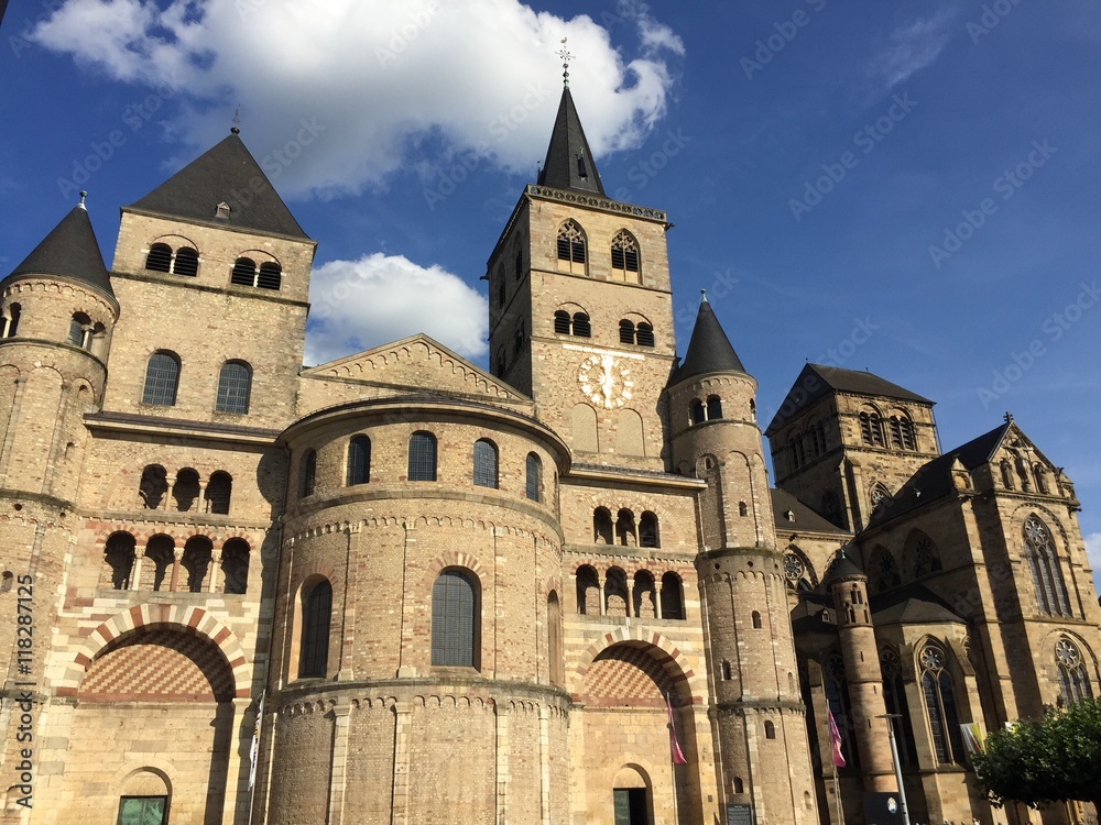 Duomo di Treviri al tramonto, Germania