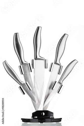Metal knife set