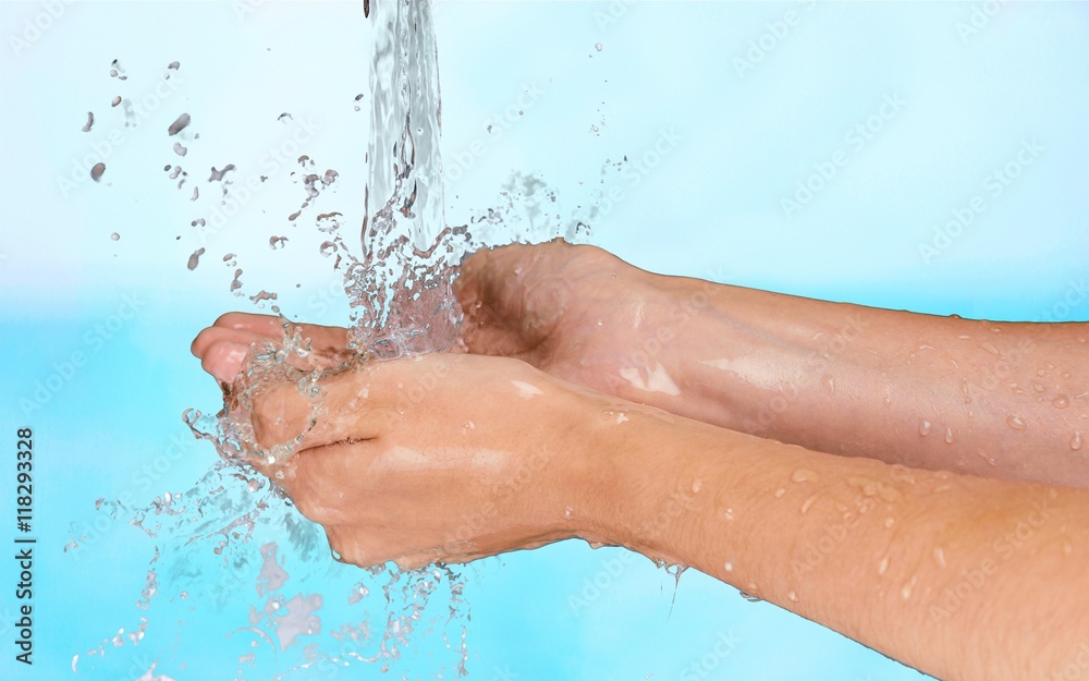 Human hand. Human hand.