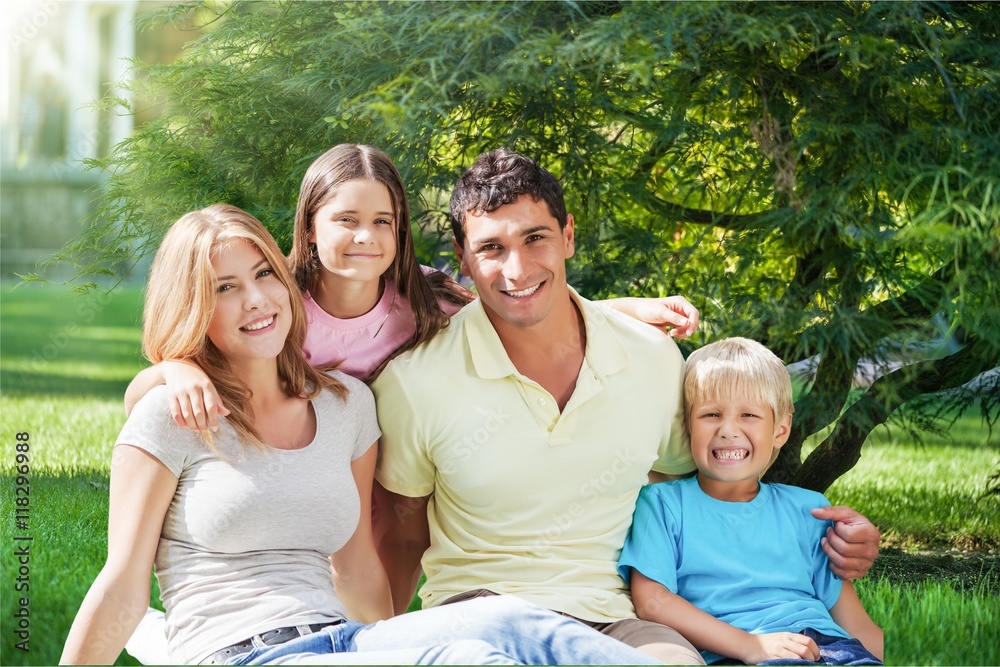 Fototapeta premium Family.