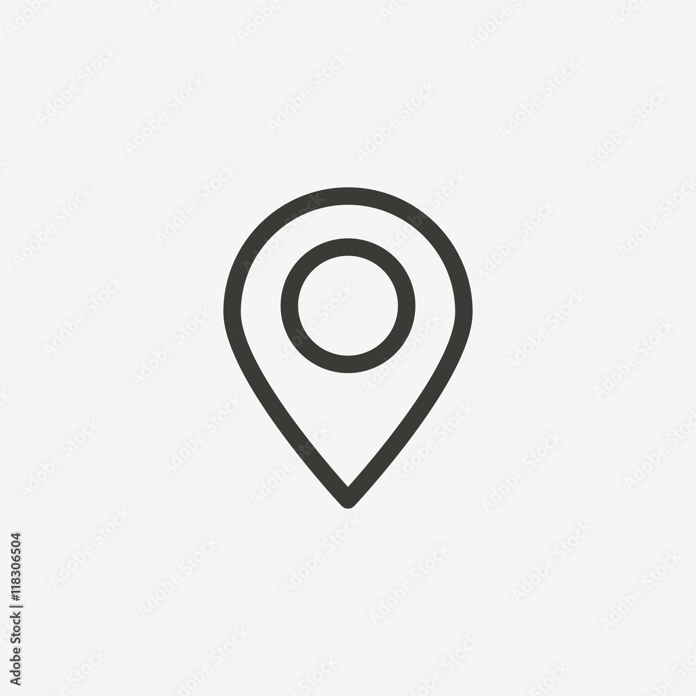 map pointer icon map pointer icon