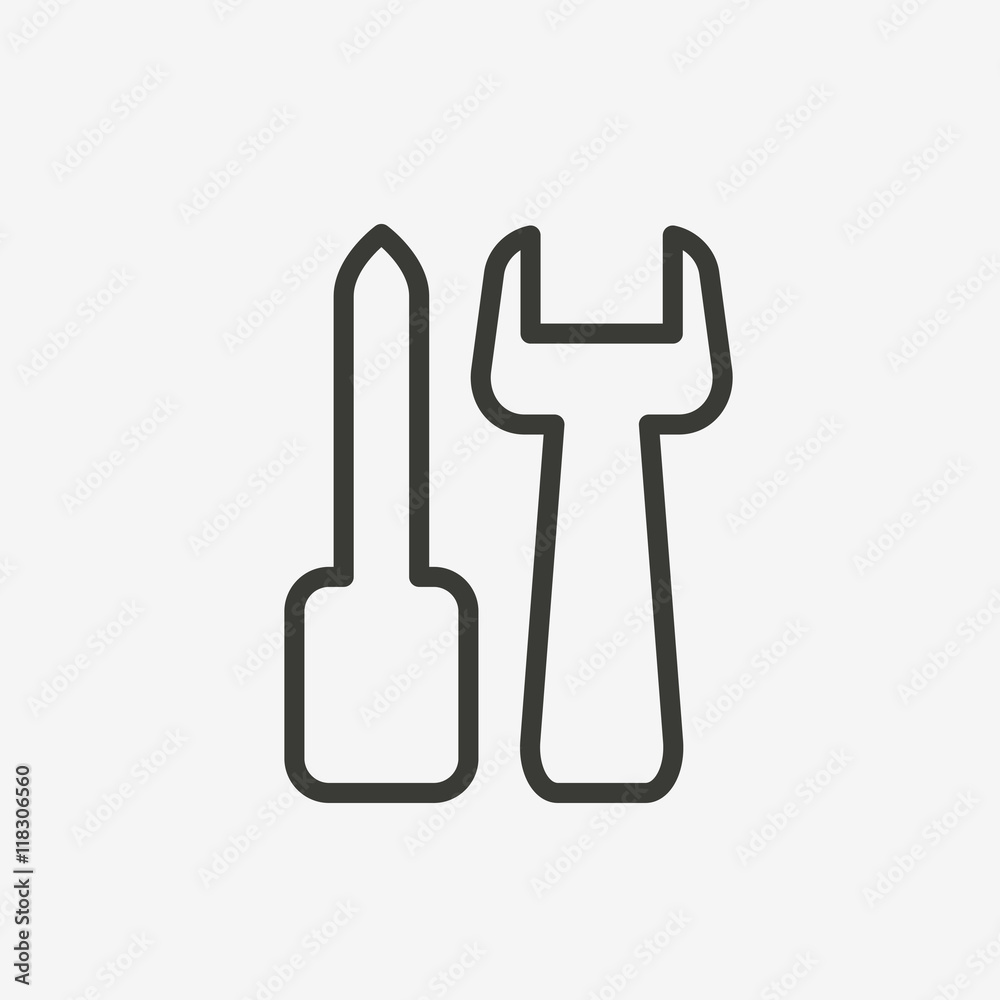fixer outline icon fixer outline icon