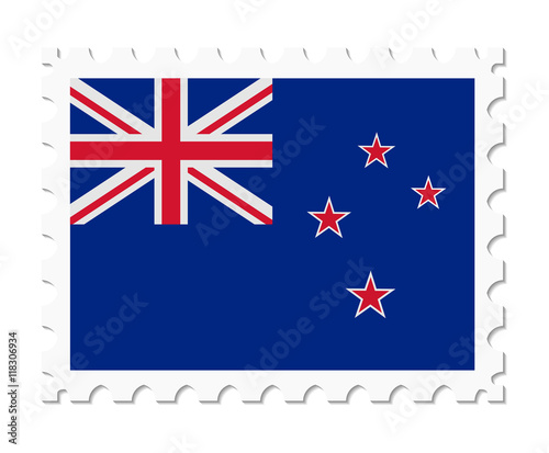 stamp flag new zealand
