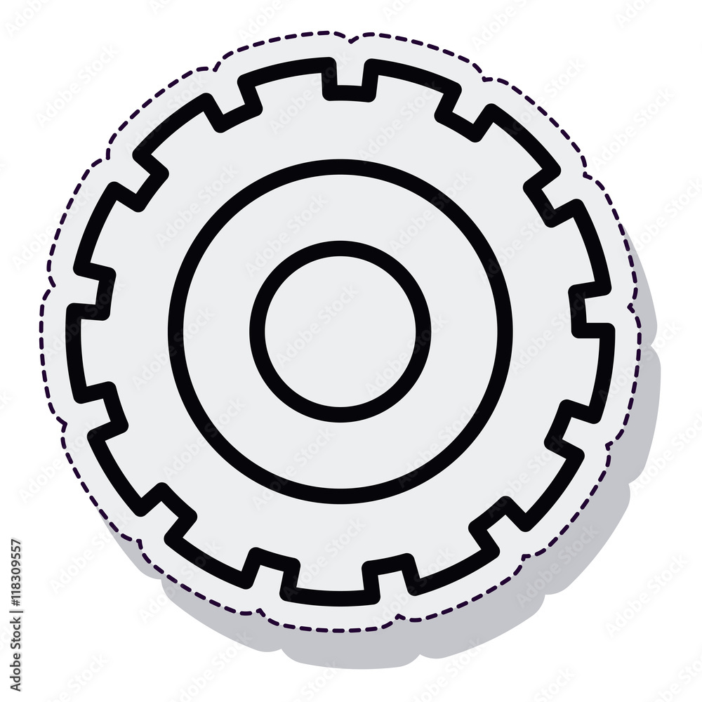 gear setup isolated icon vector illustration design gear setup isolated icon vector illustration design