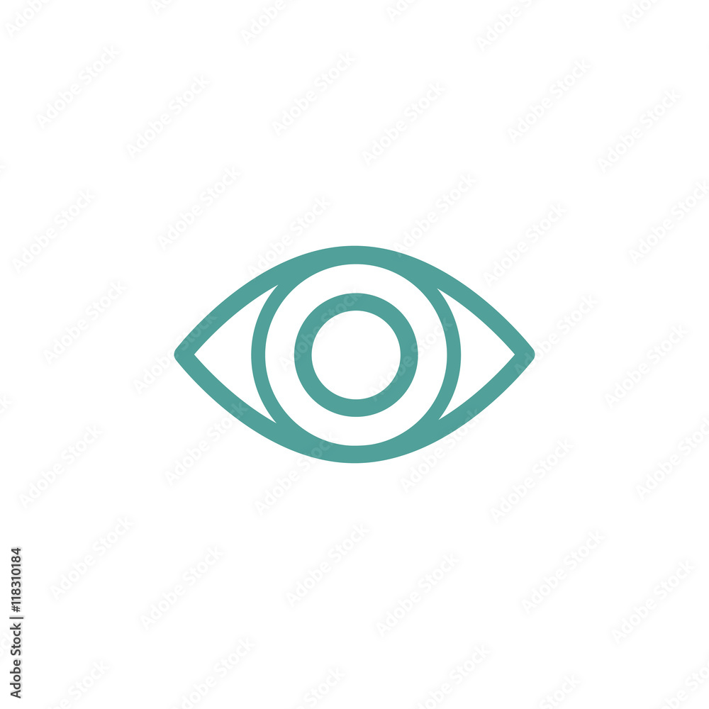 Eye icon sign Eye icon sign