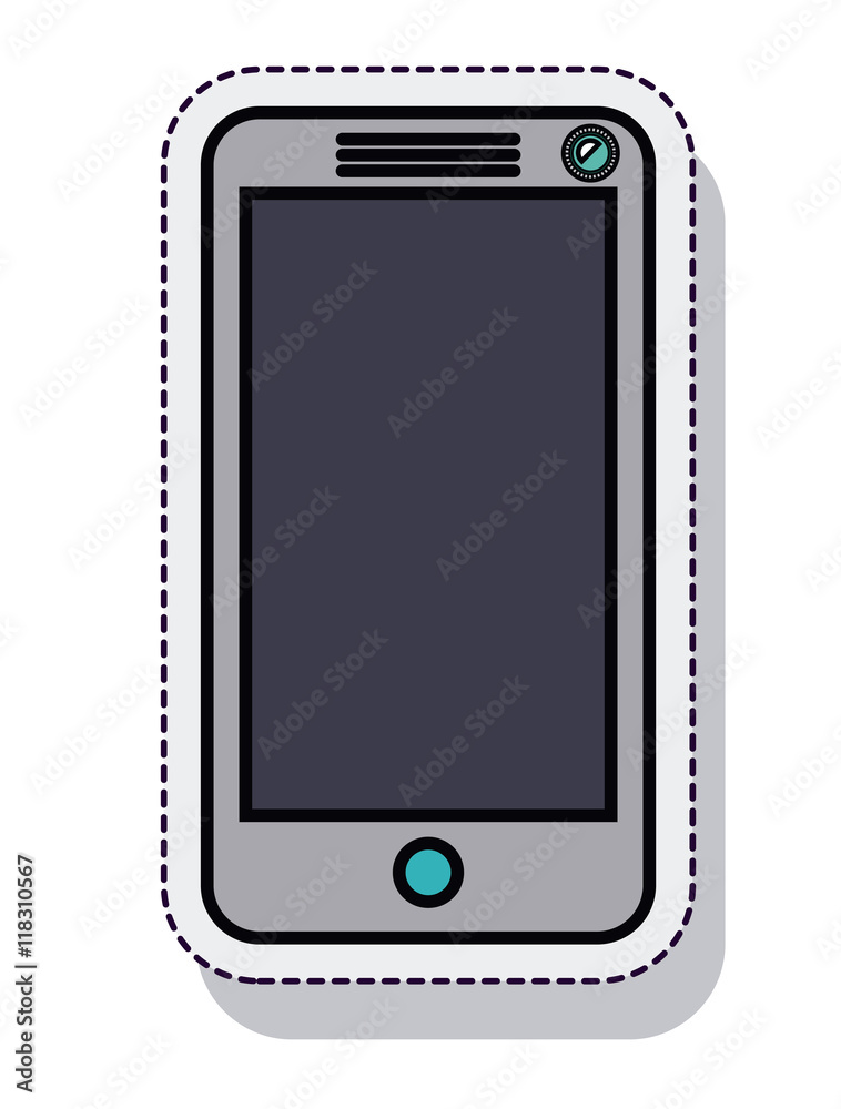 smartphone technology isolated icon vector illustration design smartphone technology isolated icon vector illustration design