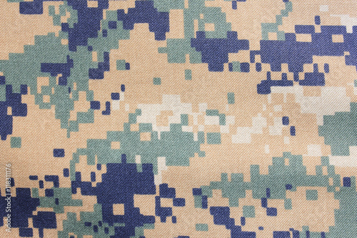 army pattern style background of pant fabric