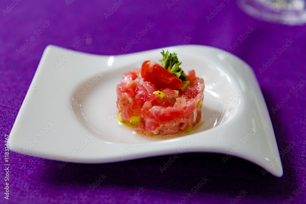 Tuna tartar