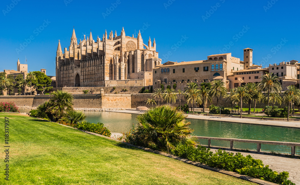 Spain Majorca Palma Cathedral