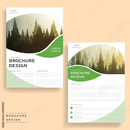 Elegant brochure design