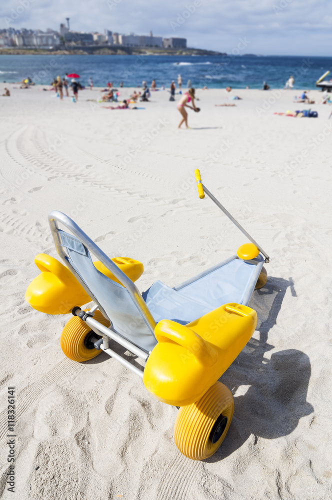 wheelchair designed specifically for what disabled people can access the beach and bathing in the sea wheelchair designed specifically for what disabled people can access the beach and bathing in the sea