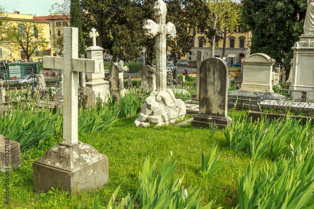 Fototapeta premium cemetery