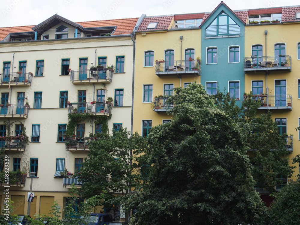 Berlin: Altbaufassaden, Prenzlauer Berg