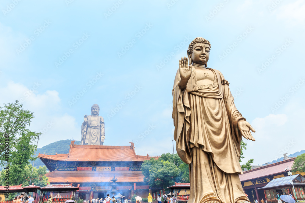 Wuxi lingshan Buddha statue in China