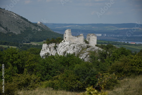 Czech republic, south Moravia, Palava region, castle Sirotci hradek,