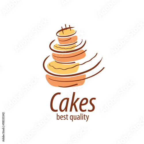 vector cake logo