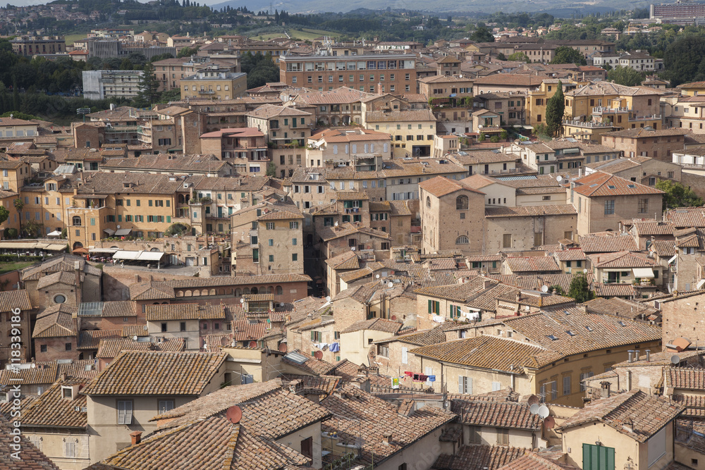 View of the City of Siena
