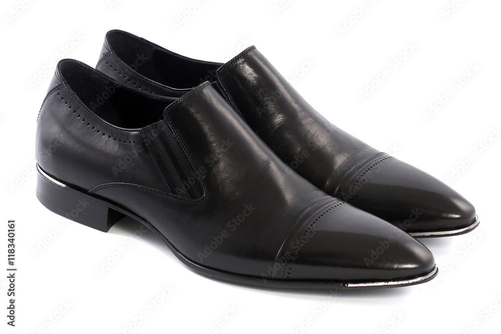 men's shoes on a white background men's shoes on a white background