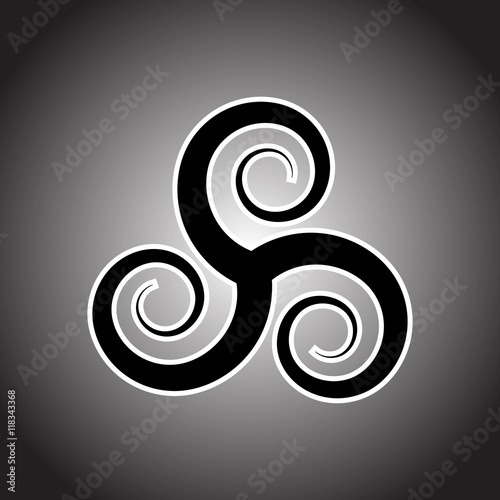 Celtic triskele