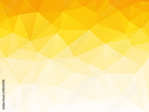 abstract summer yellow geometric background