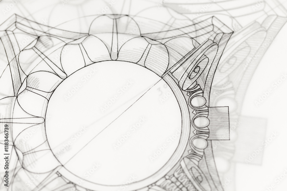 architectural drawing - detail column architectural drawing - detail column