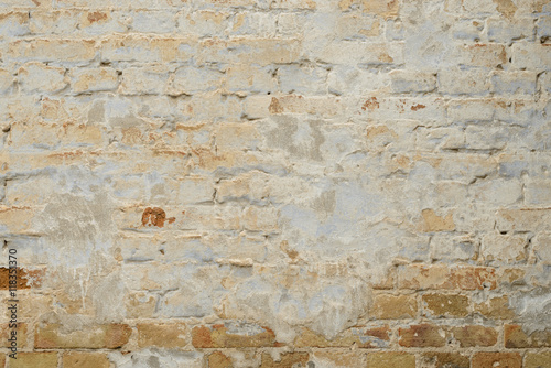 Wallpaper Mural Brick texture with scratches and cracks Torontodigital.ca