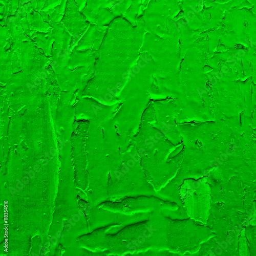 Painted green wall background or texture