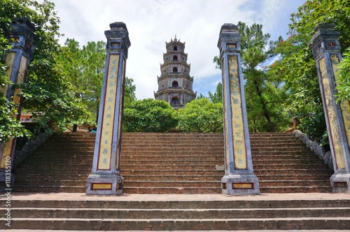 The Thien Mu Pagoda in Hue, Vietnam
