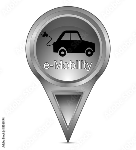 Map pointer with e-Mobility